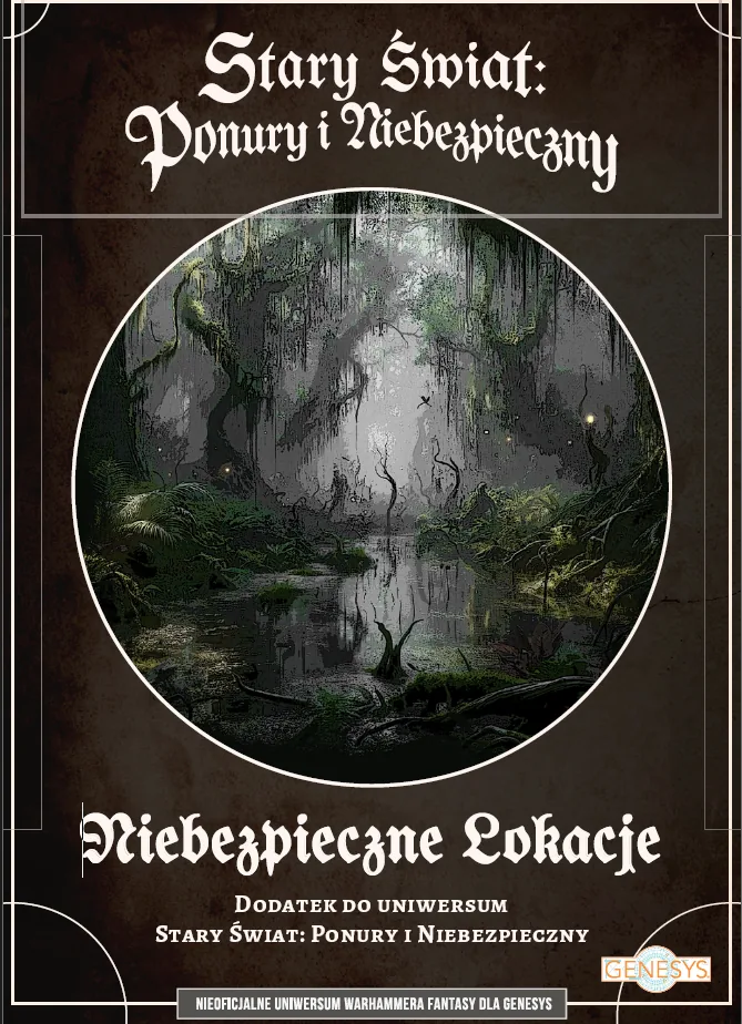 Okładka: Niebezpieczne Lokacje (miejsca przygód)